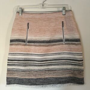 Tweed Mini Pencil Skirt
